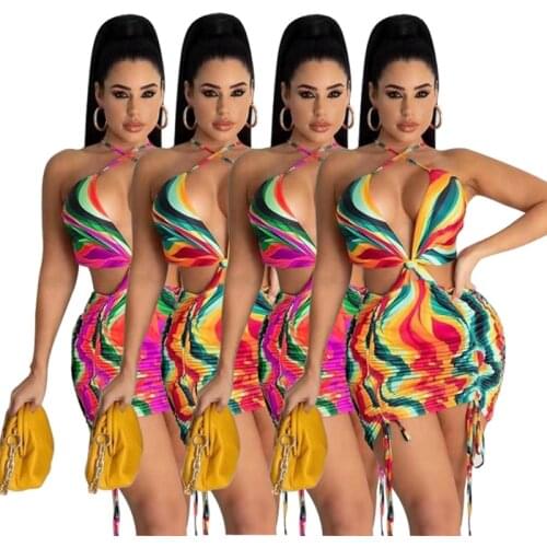 ZKYZWX Sexy Off Shoulder Bodycon Mini Derss Draw String Birthday Outfits for Women Summer Y2k Clothes Night Club Party Dresses