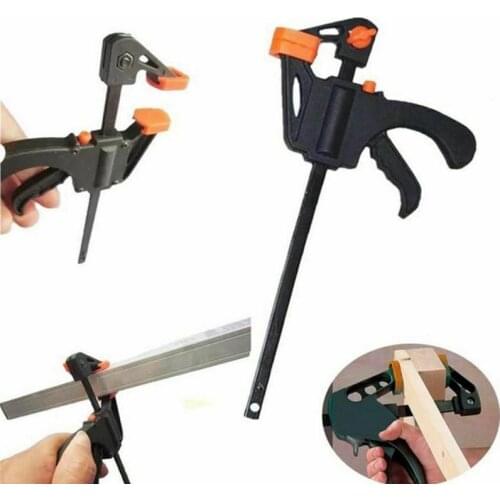 4-24Inch 1Pcs DIY Carpentry Hand Tool Gadget Woodworking Work Bar F Clamp Clip Hard Release Woodworking Clamp