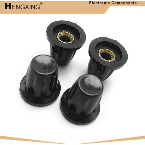 10piece Bakelite potentiometer knob hole: 4MM for WH5 WXD3-13 K17-01 potentiometer In Stock
