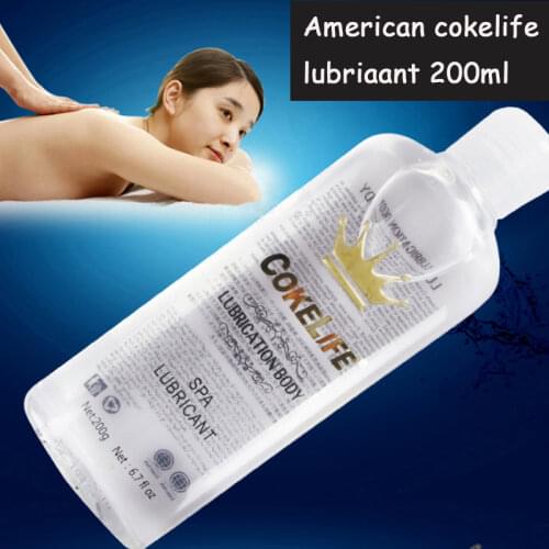 2*200ml=400ml lanthome COKELIFE sex gel personal lubricant water-base lube for oral sex, vagina Water-soluble lubrication
