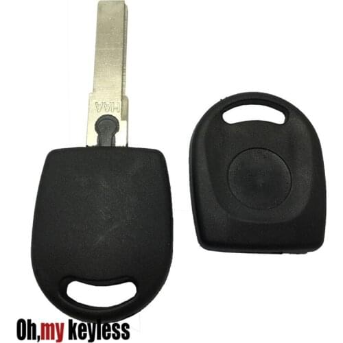 20pcs/lot Transponder chip key shell for vw skoda seat replacement key case no chip inside
