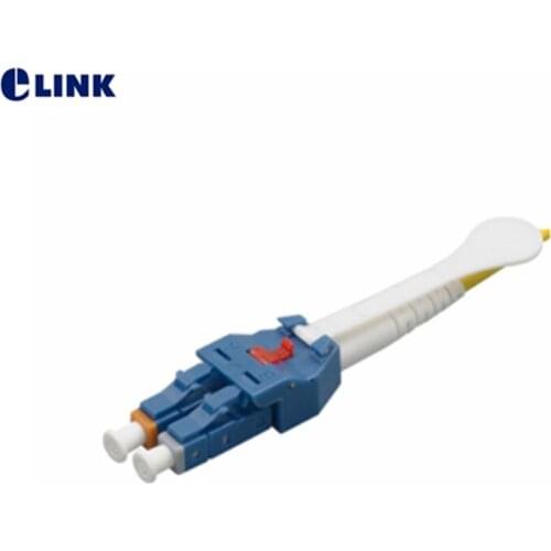 200pcs LC Polarity switchable Uniboot V1 LC fiber optic connector kits parts SM APC OM3 aqua blue green without ferrule ELINK