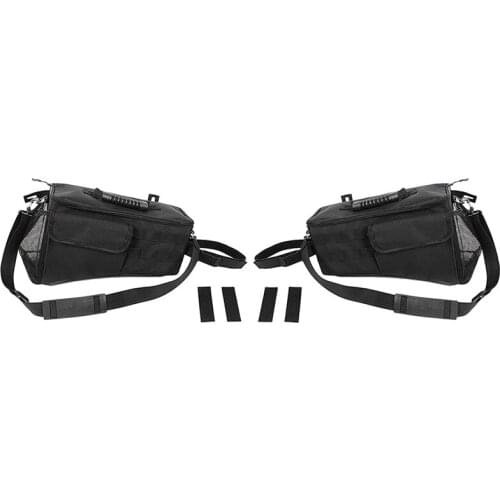 For JK Storage Bag Box Rear Trunk Pockets Organizer for 2007-2017 Jeep Wrangler JK JKU 4 Door, Durable Oxford