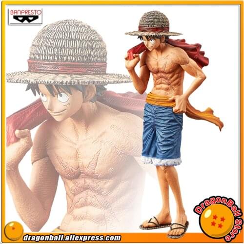 Japan Anime "ONE PIECE" Original Banpresto Magazine FIGURE vol.2 Collection Figure - Monkey D. Luffy