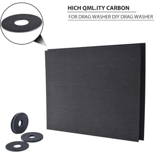 190x240mm Carbontex Plate Panel Doard Thick 0.5mm 1.5mm For Drag Washer DIY Drag Washer For Fishing Reels Brake Friction Plate