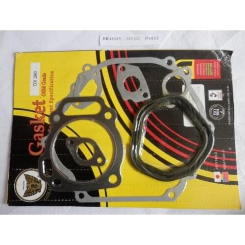 GX390 GASKET SET FOR HONDA GX-390 AX390 188F EC6500 5000 5KW GENERATOR CARBURETOR CYLINDER MUFFLER AIR CLEANER GASKETS