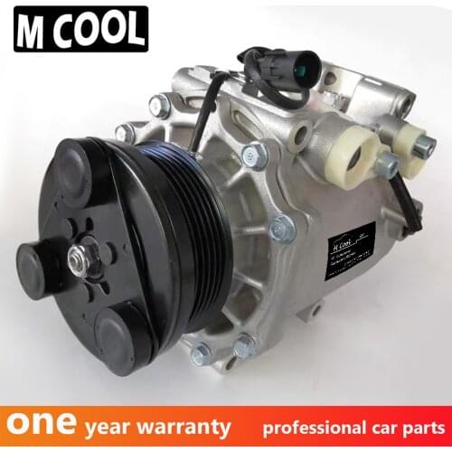 MSC90C AC A/C Air Conditioner Compressor Cooling Pump Pulley PV6 For Mitsubishi Lancer 4G63 2.0 AKC200A205AR MN185575 MR216055