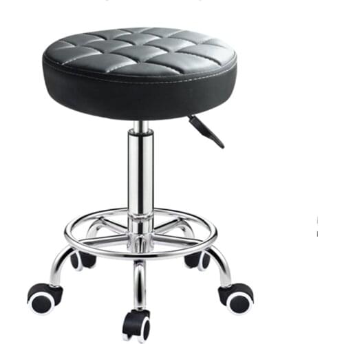 Bar stool hair chair swivel chair adjustable lift stool hydraulic swivel stool spa tattoo facial massage salon furniture