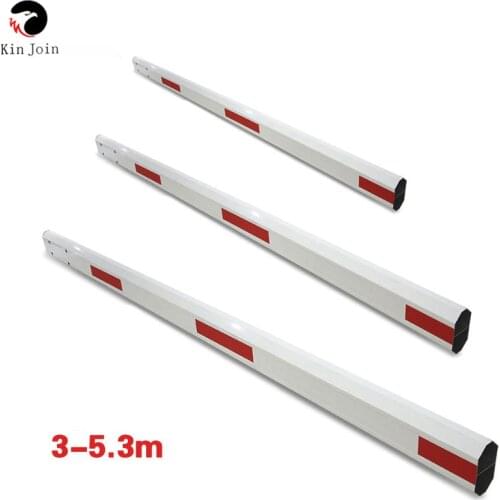 KINGJOIN Fence arm for parking lot fence / automatic door fence bar obstacle arm railing optional 1M-5M