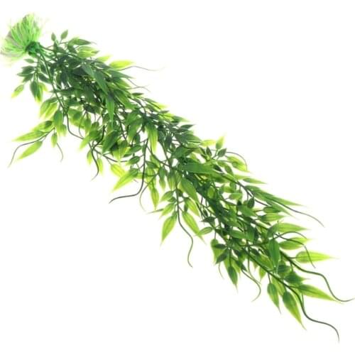 YYSD Underwater Aquarium Decoration Artificial Water Plant Ornament Fish Tank Grass