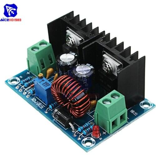 XH-M400 XL4016E DC-DC Buck Converter Power Supply Step Down Voltage Regulator Module Adjustable 8A 200W DC 4 -40V to 1.25 -36V