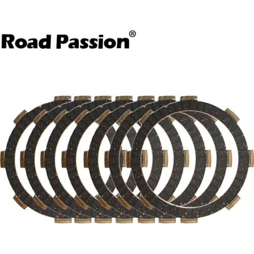 Road Passion 7pcs Motorcycle Clutch Friction Plates Kit For Honda CB250 CB 250 1991-2007 CR125R CR125 CR 125 R 1981
