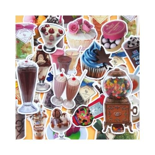 Sweet drink Stickers Crafts And Scrapbooking stickers kids toys book Decorative sticker DIY Stationery