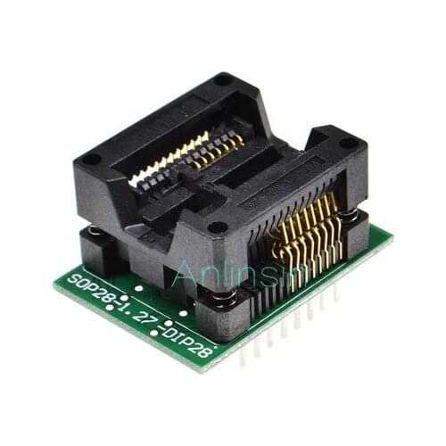 SOIC16 SOIC 16 SOP16 TO DIP16 programmer adapter socket Body Width 7.5MM 300MIL IC SOCKET CONVERTER test chip