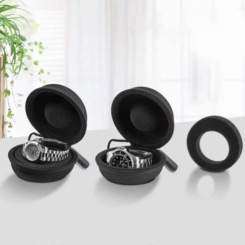 Waterproof Storage Pouch Jewelry Box Travel Portable EVA Zipper Wristwatch Accessories Cover Watch Storage Case Protective