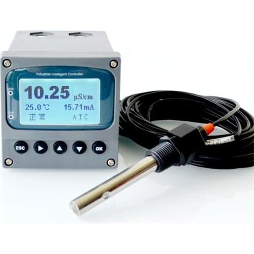 On-line Electrical conductivity meter DDK-6200 online TDS Electrical conductivity transmitter industrial Intelligent controller