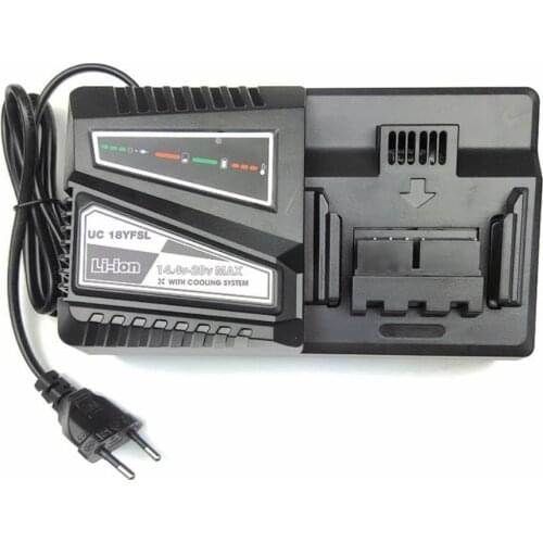 Electric Drill Screwdriver UC18YSFL Li-ion Battery Charger Charging Current 4.5A For Hitachi 14.4V 18V BSL1415 Series Tool