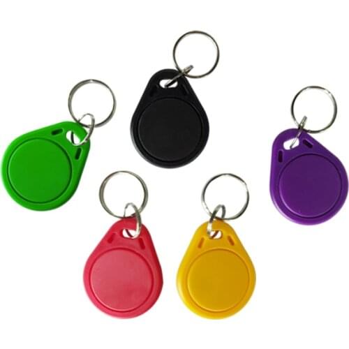5PCS) RFID Programmable Smart Tags T5577 125khz Rewritable Keys NO.3 Keyfobs For Access Control