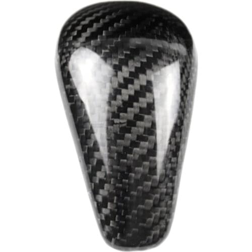 Auto Parts Fit for A7A6 Real Carbon Fiber Gearshift Head Modification Gear Head Handball Interior Accessories Decoration