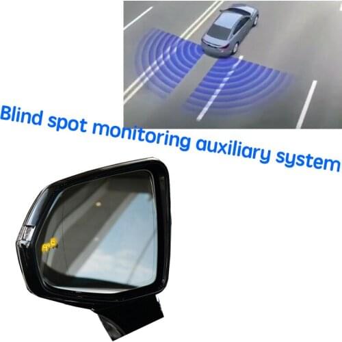 Car BSD BSM BSA Blind Area Spot Warning Drive Mirror Rear Radar Detection System For Cadillac XT5 2016~2020