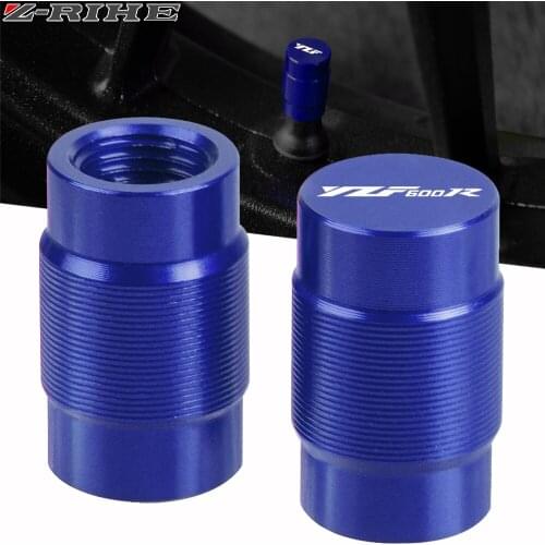 For YAMAHA YZF 600R YZF600R 1995-2008 2007 2006 Motorcycle Aluminum Accessorie Wheel Tire Valve Stem Caps CNC Airtight Covers