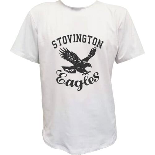 Stovington Eagles T-Shirt - Inspired by The Shining t shirt retro horror movie Round neck cotton clothing T-shirt