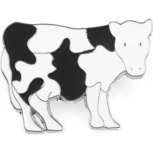 Cow pin zinc alloy fashion Lapel Pin Button pocket badge accessories