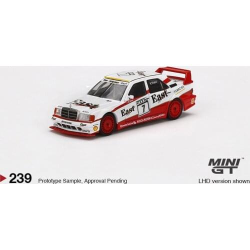 MINI GT 1:64 190E 2.5-16 Evolution II #7 LHD Diecast Model Car