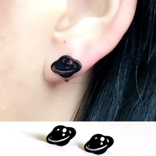Planet Fashion Anime Cartoon Earring Cute Animal Stud Earrings For Women Girls Kids Jewelry XMAS New Gift