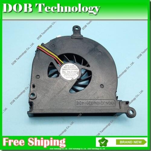 New Laptop CPU cooler Fan for Dell Inspiron 1420 Vostro 1400 CPU Cooling Fan F6K2-CCW A00 YY529 DFS531205PCOT Q