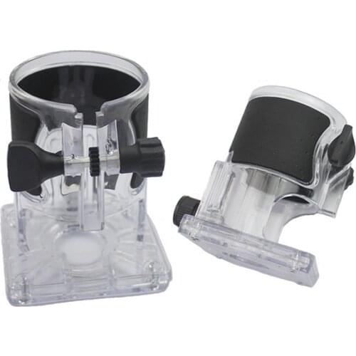 Professional Woodworking Edge Cutter Carpenter Trimming Milling Machine Base Electric Trimmer Plunge Router Base