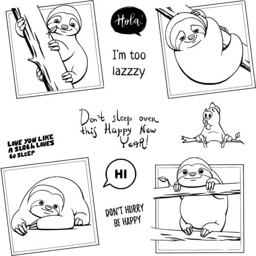 DABOXIBO Cute Animal Clear Stamps Mold For DIY Scrapbooking Cards Making Decorate Crafts 2020 NEW Arrival