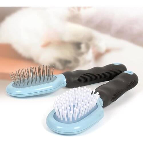Pet Dogs Hair Removal Needle Combs Fur Cleaning Brush Grooming Large Size Combs Tool Candy Color Non-slip Pets Dog Pet Products