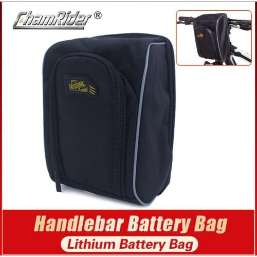 Handlebar Battery Bag lithium battery Bag Front Bag For Electirc Bicycle Bicycle bag For Folding Bike Mountain bike