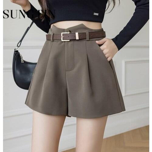 Sungtin Women's Office Shorts