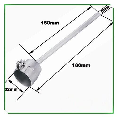 Free shipping New 5 * 150 mm Extension nozzle Stainless steel Elongated Standard End welder tips for plastic welder gun