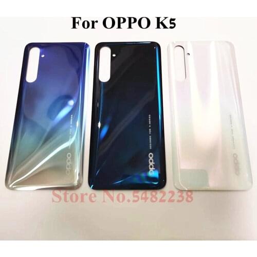 Back cover For OPPO K5 Rear Housing door Battery cover Case Replacement parts