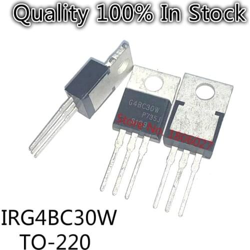 10PCS/LOT IRG4BC30W TO220 G4BC30W TO-220 IRG4BC30 4BC30 In Stock