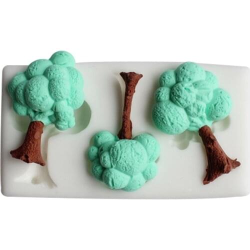 3D breadfruit tree Silicone Fondant Mold Cake Decorating Chocolate Sugarcraft Baking Mould