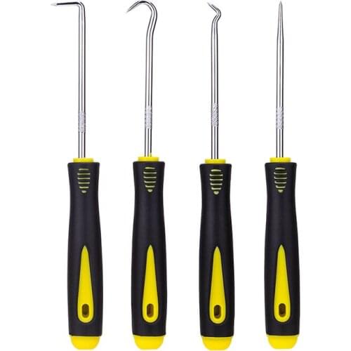 4pcs Bicycle Front Fork Oil Seal Hook For Bike Shock Absorber Oil Seal Driver Puller Bicycle Tool