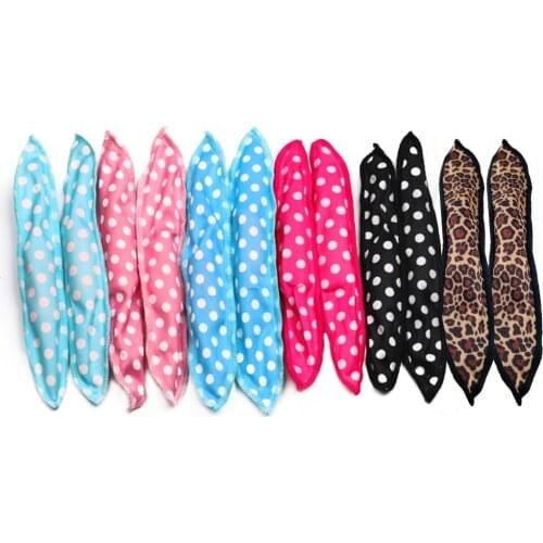 New Women Hair Curlers Soft Sleep Pillow Hair Rollers Set Best Flexible Foam And Sponge Magic Hair Care Diy Hair Styling Tool