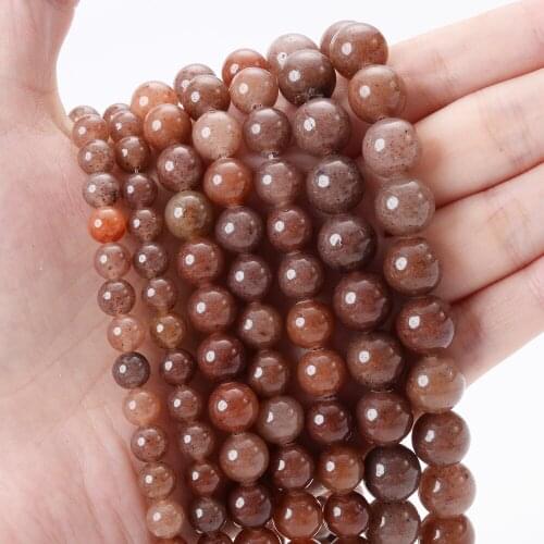 4/6/8/10/12mm Purple Aventurine Natural Stone Bead Round Loose Beads for Jewelry Making DIY Charm Bracelet Necklace Accessories