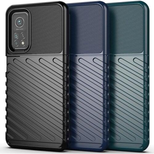 For Xiaomi Mi 10T Pro Case Cover Shockproof Bumper Rubber Armor Rugged Back Cover For Xiaomi Note 10pro Mi 10 T Lite Phone Case