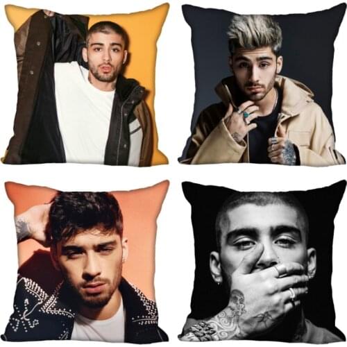 Zayn Malik Pillow Case For Home Decorative Pillows Cover Invisible Zippered Throw PillowCases 40X40,45X45cm