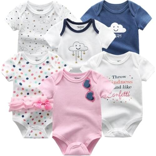 Summer Tiny cotton Kids romper baby 2021 short sleeves Newborn baby clothes Roupas de bebe baby girls boy clothing