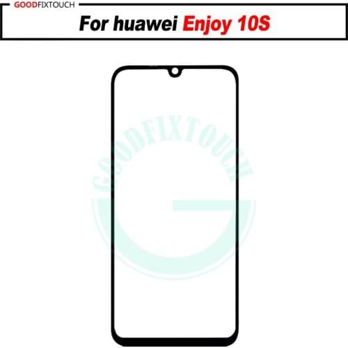 For huawei Enjoy 10S Front Glass Touch Screen Top Lens LCD Outer Panel Repair For huawei Enjoy10S
