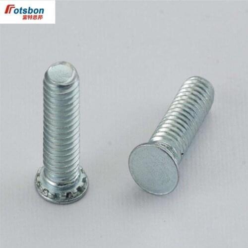 FH-M2.5-12 Round Head Studs Self-clinching Blind Rivet Protruding Stud Clinch Pins Screw Platen Screws Sheet Metal PEM Standard