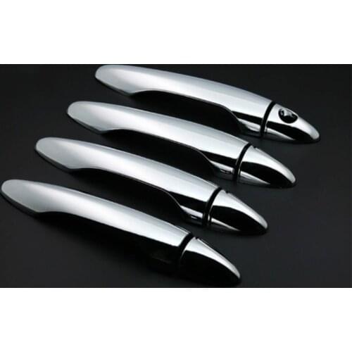 Chrome ABS door handle Cover Trim shroud for Kia K3 Cerato 2012 - 2017 car styling