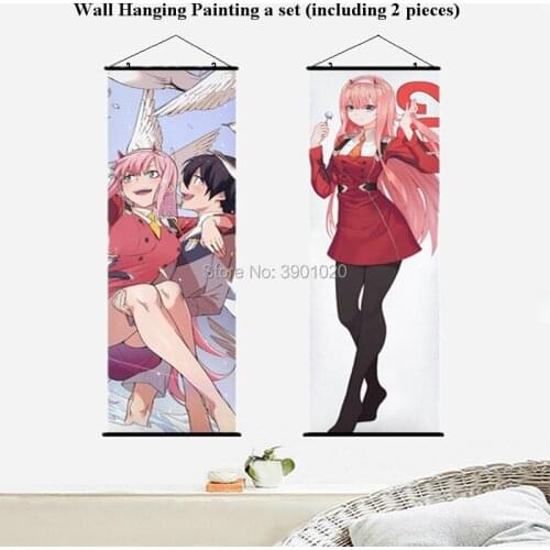 Girl anime Azur Lane Hanging Wall Painting picture 50cmx150cm cartoon modern Scroll Poster painting home decor gift 40cmx100cm