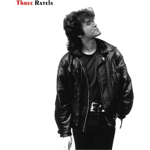 Three Ratels TRL721# 8x14 cm Viktor Tsoi car funny stickers and decals